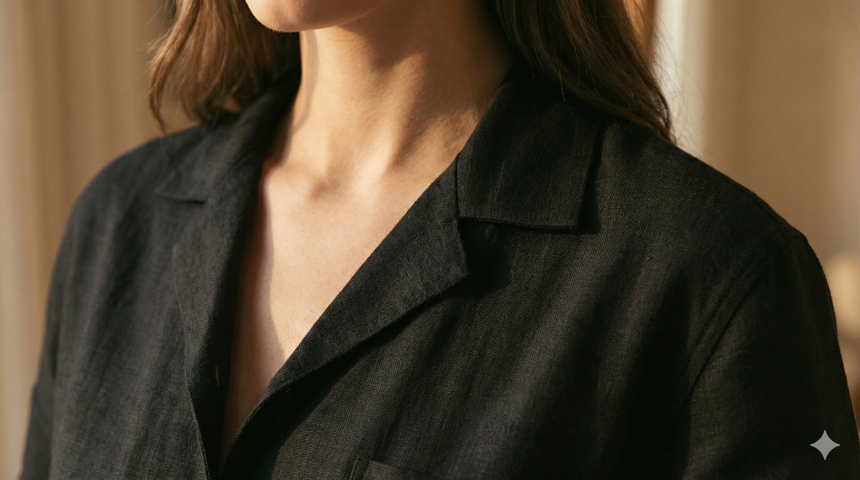 The Noir Camp Collar | Premium Black Resort Shirt